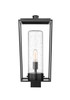Z-LITE 594PHBS-BK 1 Light Outdoor Post Mount Fixture, Black