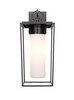 Z-LITE 595B-BK 1 Light Outdoor Wall Sconce, Black