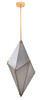 Bethel International DLS51C22SM Chandelier Gold