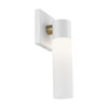 LIVEX LIGHTING 10101-13 Textured White ADA Single Sconce