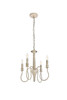 Living District LD7043D17WD Flynx 4 lights pendant in weathered dove