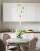 Elegant Lighting 2067D20SG Weston 5 lights pendant in satin gold