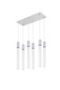 Elegant Lighting 2066D32C Weston 6 lights pendant in chrome