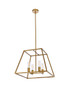 Living District LD720D20BR Declan 20 inch pendant in brass