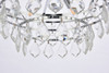 Elegant Lighting 1101D24C Ella 24 inch pendant in chrome