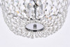 Elegant Lighting 1114D13C Gianna 13 inch pendant in chrome