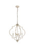 Living District LD7065D20WD Sandara 4 lights pendant in weathered dove