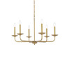 Living District LD812D30BR Cohen 30 inch pendant in brass