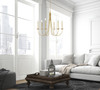 Living District LD810D36BR Cohen 36 inch pendant in brass