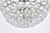 Elegant Lighting 1104D20C Emilia 20 inch pendant in chrome