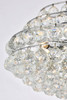 Elegant Lighting 1106D20C Savannah 20 inch pendant in chrome