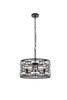 Elegant Lighting 1108D16BK Kennedy 16.5 inch pendant in black Elegant Lighting 1108D16BK Kennedy 16.5 inch pendant in black