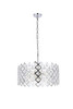 Elegant Lighting 1111D21C Lyla 21 inch pendant in chrome