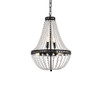 Elegant Lighting 1113D14BK Valeria 14 inch pendant in black