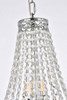 Elegant Lighting 1113D14C Valeria 14 inch pendant in chrome