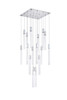 Elegant Lighting 2066G30C Weston 16 lights pendant in chrome