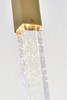 Elegant Lighting 2067G36SG Weston 16 lights pendant in satin gold