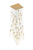 Elegant Lighting 2066G42SG Weston 36 lights pendant in satin gold