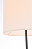 Living District LD2453FLBK Ines floor lamp in black