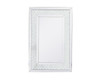 Elegant Decor MRE92436 Raiden 24 x 36 inch led crystal mirror