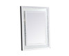 Elegant Decor MRE93240 Raiden 32 x 40 inch led crystal mirror