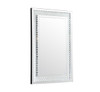 Elegant Decor MRE93248 Raiden 32 x 48 inch led crystal mirror