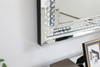 Elegant Decor MRE93248 Raiden 32 x 48 inch led crystal mirror