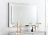 Elegant Decor MRE93660 Raiden 36 x 60 inch led crystal mirror