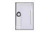 Elegant Decor MRE62436BK Pier 24x36 inch LED mirror with adjustable color temperature 3000K/4200K/6400K in black
