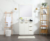 Elegant Decor VF19436WH 36 inch single bathroom vanity in white Elegant Decor VF19436WH 36 inch single bathroom vanity in white