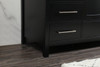 Elegant Decor VF18860BK 60 inch single bathroom vanity in black