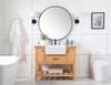 Elegant Decor VF60142NW 42 inch single bathroom vanity in natural wood Elegant Decor VF60142NW 42 inch single bathroom vanity in natural wood