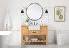 Elegant Decor VF60148NW 48 inch single bathroom vanity in natural wood