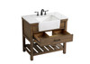 Elegant Decor VF60136DW 36 inch single bathroom vanity in driftwood Elegant Decor VF60136DW 36 inch single bathroom vanity in driftwood