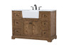 Elegant Decor VF60248DW 48 inch single bathroom vanity in driftwood Elegant Decor VF60248DW 48 inch single bathroom vanity in driftwood