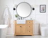 Elegant Decor VF60242NW 42 inch single bathroom vanity in natural wood