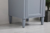 Elegant Decor VF12521GR 21 inch single bathroom vanity in grey Elegant Decor VF12521GR 21 inch single bathroom vanity in grey