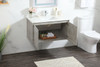 Elegant Decor VF44536MCG 36 inch single bathroom vanity in concrete grey