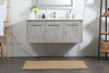 Elegant Decor VF44548MCG 48 inch single bathroom vanity in concrete grey Elegant Decor VF44548MCG 48 inch single bathroom vanity in concrete grey