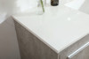 Elegant Decor VF44548MCG 48 inch single bathroom vanity in concrete grey Elegant Decor VF44548MCG 48 inch single bathroom vanity in concrete grey
