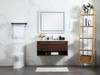 Elegant Decor VF43540MWT 40 inch single bathroom vanity in walnut