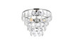 Elegant Lighting 1101F16C Ella 16 inch flush mount in chrome Elegant Lighting 1101F16C Ella 16 inch flush mount in chrome