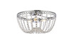 Elegant Lighting 1112F14C Kylie 14 inch flush mount in chrome Elegant Lighting 1112F14C Kylie 14 inch flush mount in chrome
