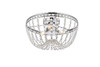 Elegant Lighting 1112F14C Kylie 14 inch flush mount in chrome Elegant Lighting 1112F14C Kylie 14 inch flush mount in chrome