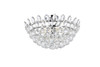 Elegant Lighting 1105F20C Emilia 20 inch flush mount in chrome