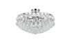 Elegant Lighting 1107F20C Savannah 20 inch flush mount in chrome