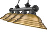 Z-LITE 2306-4BP-SRB 4 Light Billiard, Bronze Plated