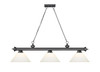 Z-LITE 2306-3BP-AMO14 3 Light Billiard, Bronze Plated Z-LITE 2306-3BP-AMO14 3 Light Billiard, Bronze Plated