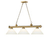 Z-LITE 2306-3RB-AMO14 3 Light Billiard, Rubbed Brass Z-LITE 2306-3RB-AMO14 3 Light Billiard, Rubbed Brass