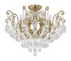 Bethel International BET62 8-Light Chandelier, Antique Brass